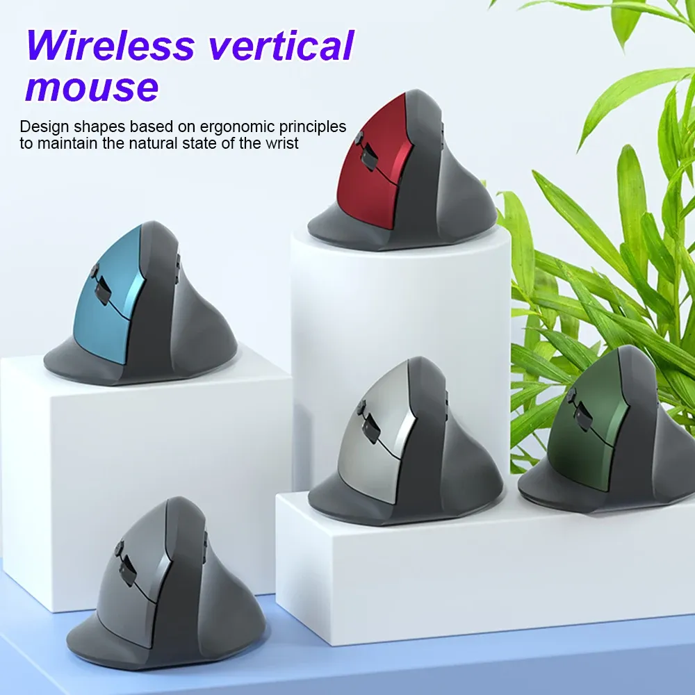 Souris verticale ergonomique en position naturelle