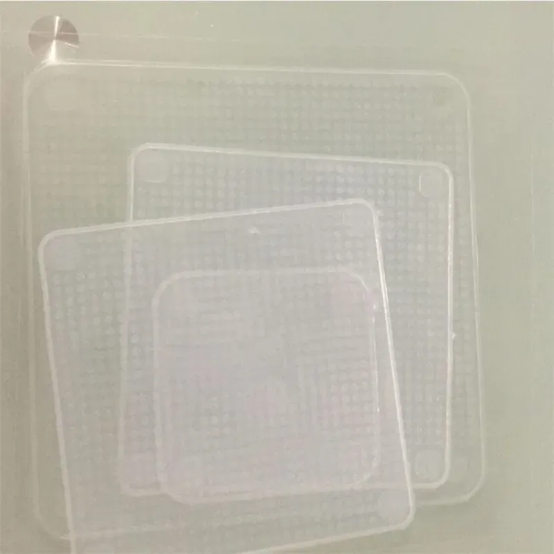 Ensemble de couvercles en silicone réutilisables