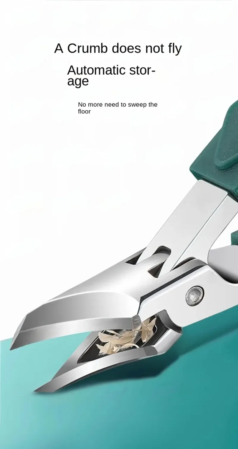 Coupe-ongles en situation d'utilisation