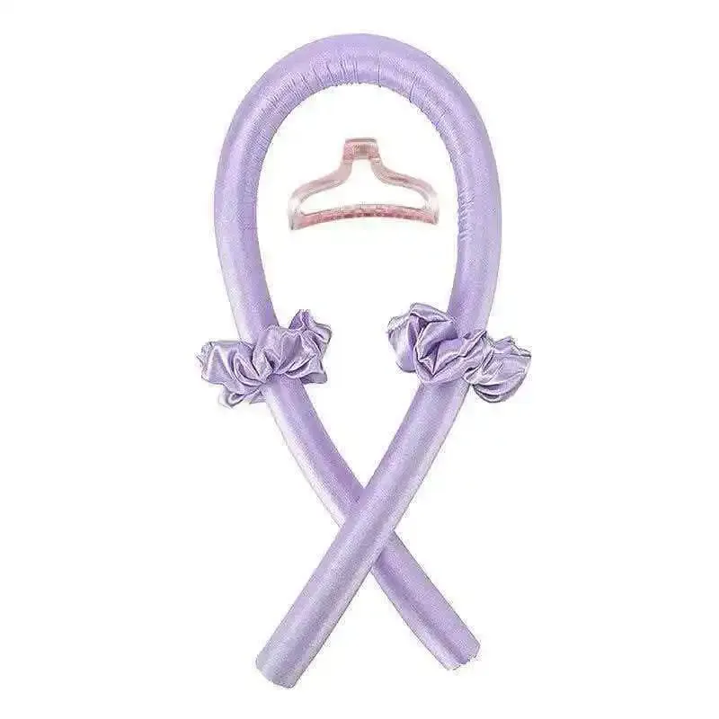 Accessoires pour cheveux pour femmes : pinces, bigoudis souples, tige à boucler sans chaleur, bandeau, outils de coiffure, ruban à boucler, kit de modelage 13