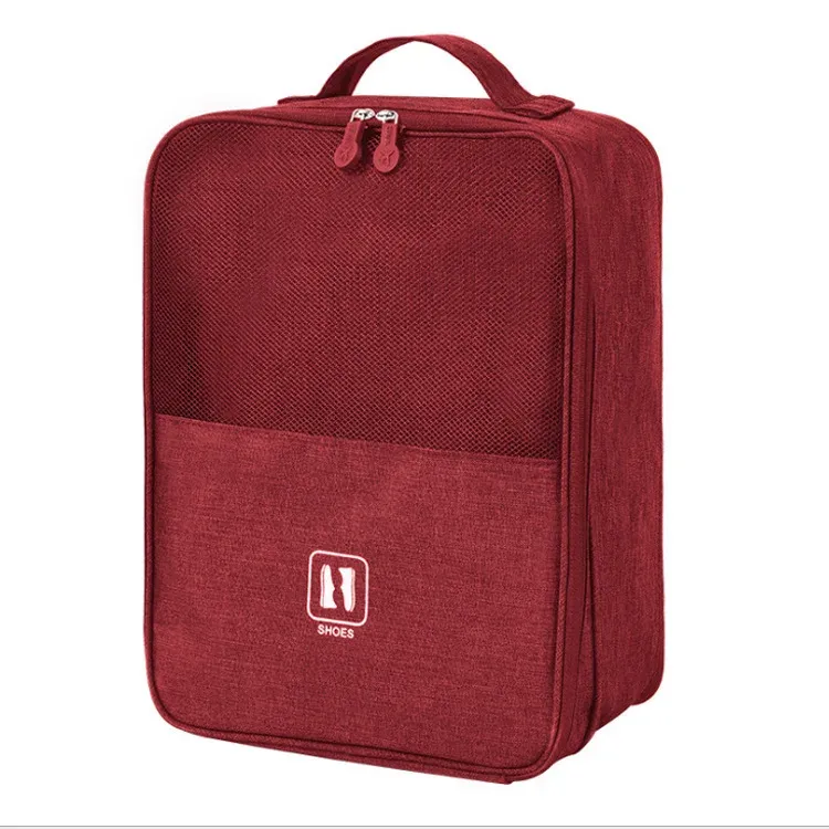 Sac de rangement portable pour chaussures, organisateur de voyage pour bagages et vêtements 12