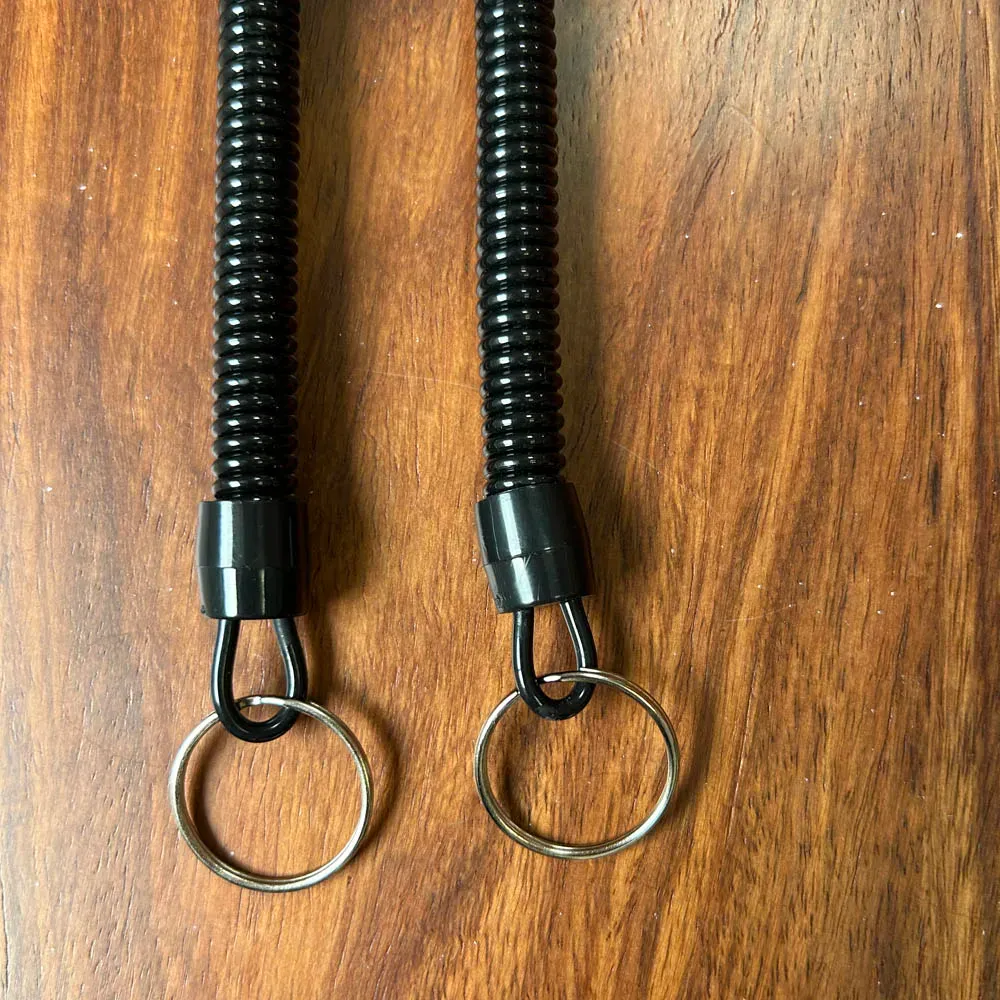 Corde élastique rétractable à ressort pour porte-clés de téléphone, outil de randonnée et de pêche en plein air 6