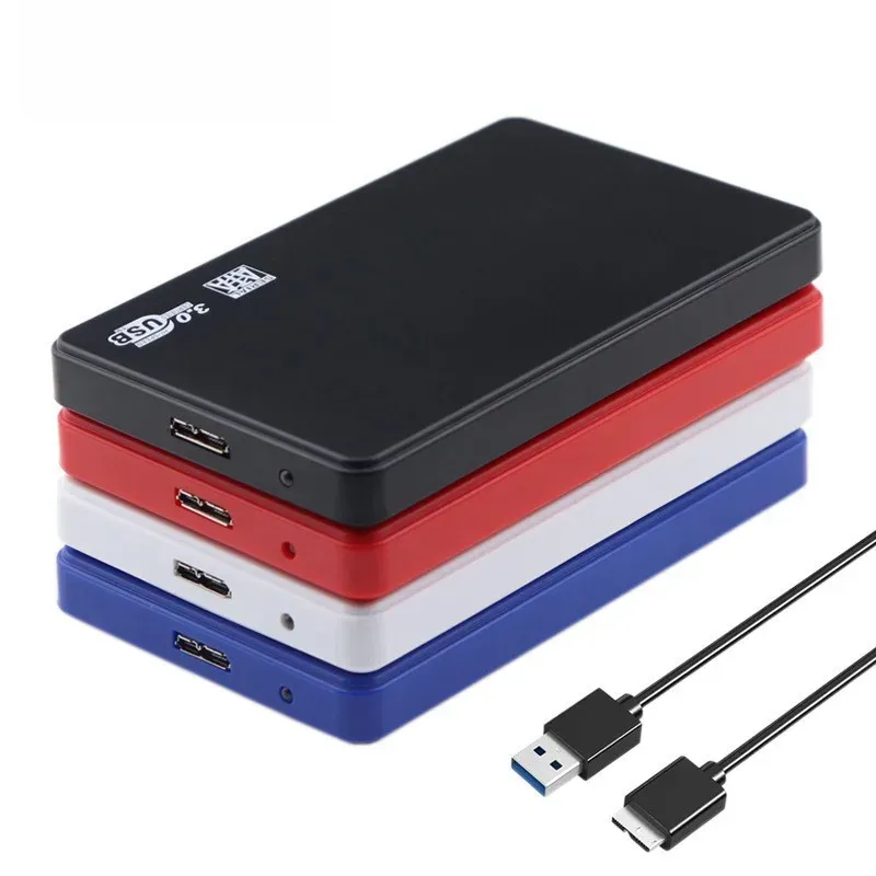 Boîtier de disque dur mobile SATA vers USB 3.0 au design épuré
