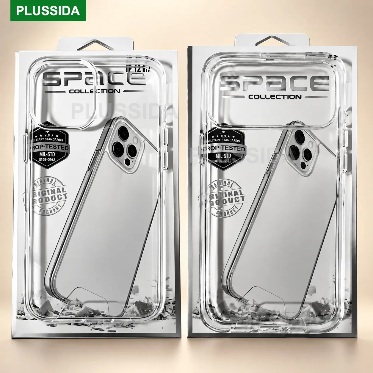 Coque transparente pour iPhone 18, 17, 16 Pro Max, Air, Duo, 15, 14, 13 Pro Max, compatible MagSafe, pour iPhone 16, 15 Plus, coque transparente de luxe