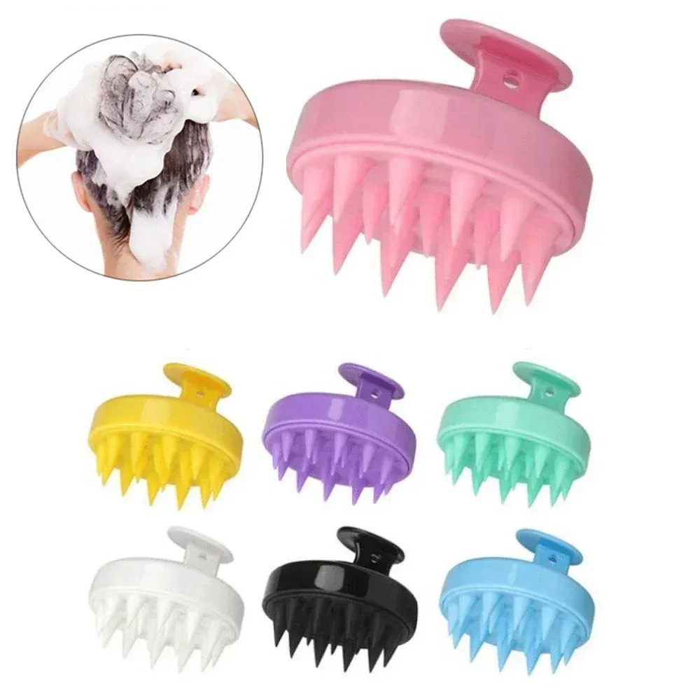 Peigne de massage en silicone, lifestyle