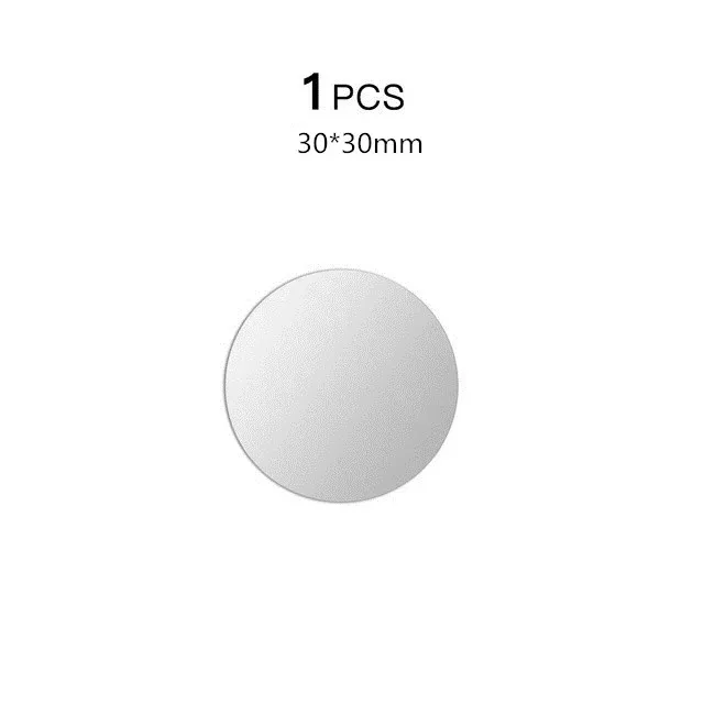 Plaque métallique ronde pour support magnétique de téléphone de voiture (lot de 1, 3 ou 5) 8