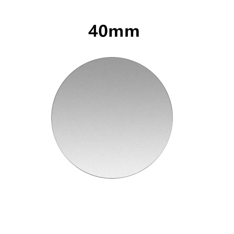 Plaque métallique ronde pour support magnétique de téléphone de voiture (lot de 1, 3 ou 5) 7