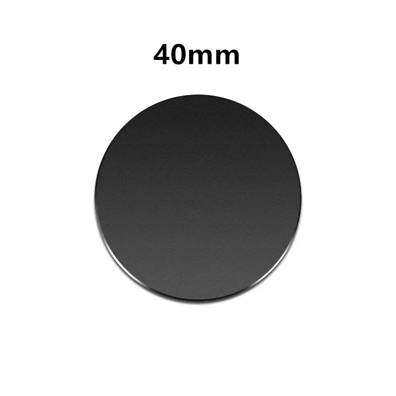 Plaque métallique ronde pour support magnétique de téléphone de voiture (lot de 1, 3 ou 5) 10