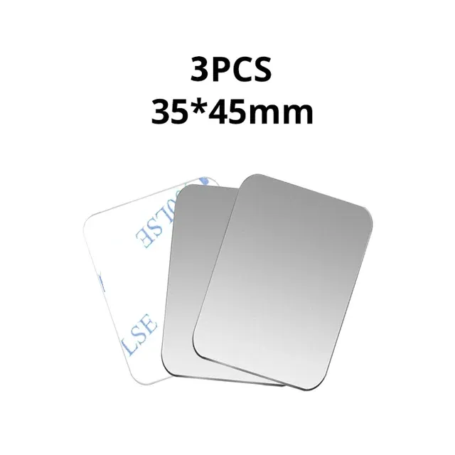 Plaque métallique ronde pour support magnétique de téléphone de voiture (lot de 1, 3 ou 5) 22