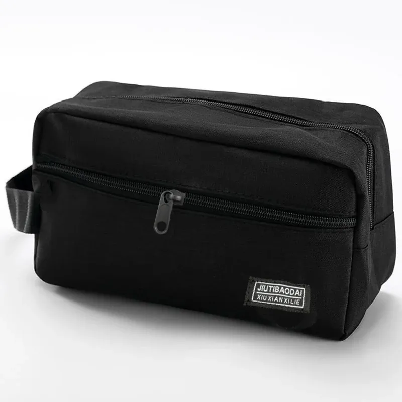 Trousse de toilette pour homme à grande capacité, idéale pour le voyage et le quotidien