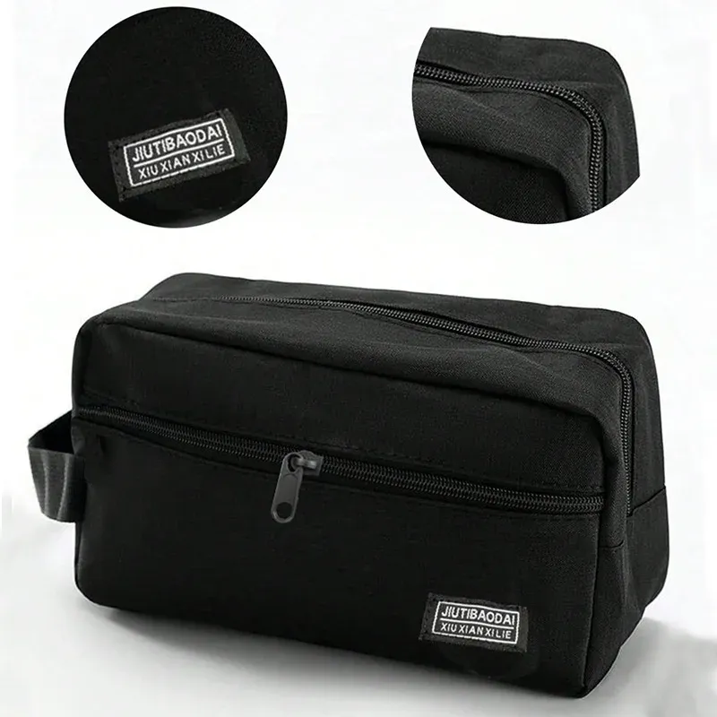 Trousse de toilette pour homme à grande capacité, idéale pour le voyage et le quotidien 2
