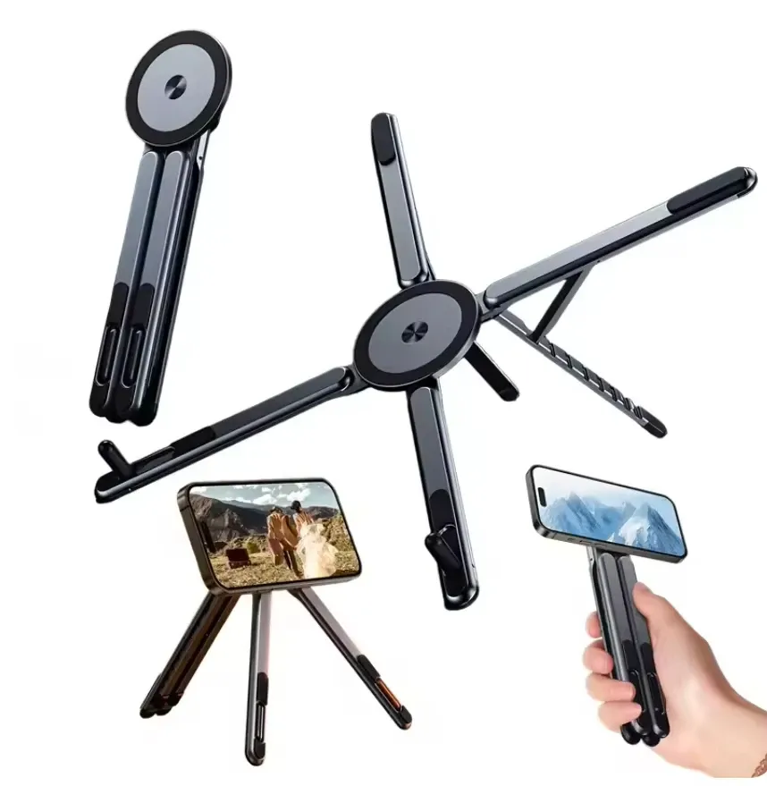 Support de bureau pour tablette et ordinateur portable