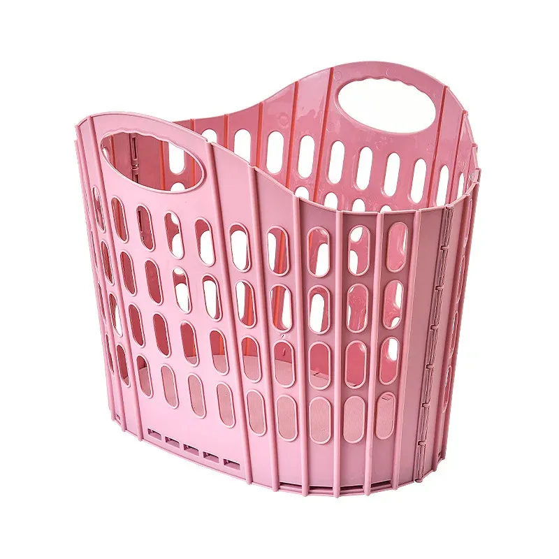 Panier à linge pliable moderne, grande capacité, pour la maison et la salle de bain 8