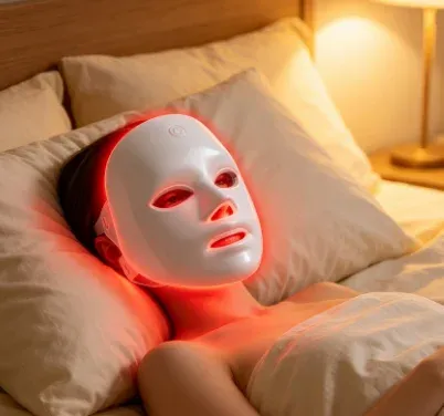 Détail du masque de beauté photonique HTMCK