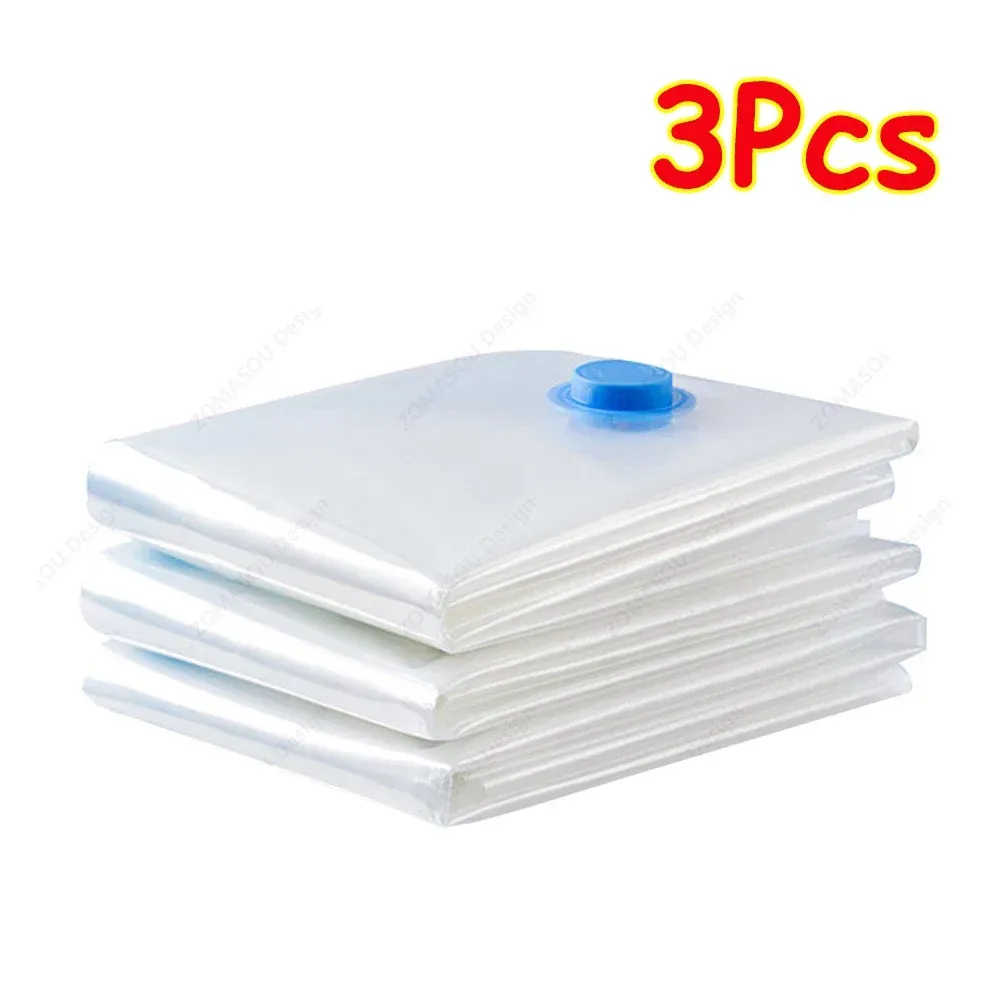 Sacs de rangement sous vide réutilisables, lot de 1 à 24 pièces, pliables et compressibles pour vêtements et literie 9