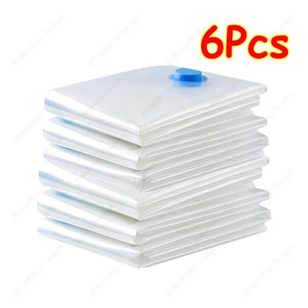 Sacs de rangement sous vide réutilisables, lot de 1 à 24 pièces, pliables et compressibles pour vêtements et literie 16