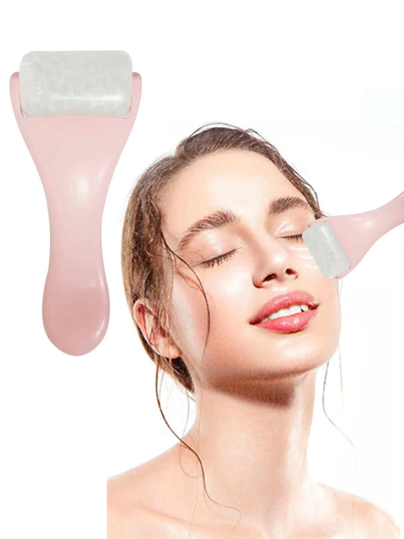 Masseur à rouleaux de glace pour le visage, masseur de lifting du visage, masseur roulant portable pour le corps, anti-rides, soins de la peau, outils de beauté