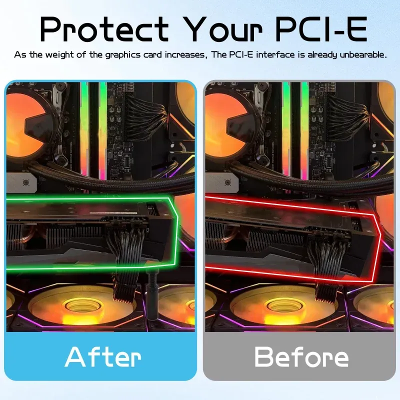 Support de carte graphique GPU, support anti-affaissement pour carte vidéo 5