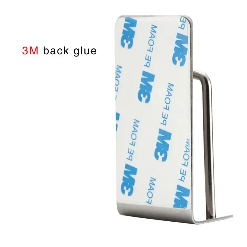 Porte-brosse à dents en acier inoxydable, détail de la fixation