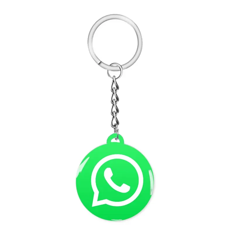 Porte-clés NFC intelligent en époxy pour partage instantané vers Google, Instagram, WhatsApp, Facebook et Snapchat, idéal pour les avis clients 21