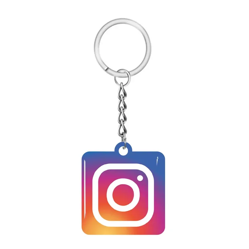 Porte-clés NFC intelligent en époxy pour partage instantané vers Google, Instagram, WhatsApp, Facebook et Snapchat, idéal pour les avis clients 7