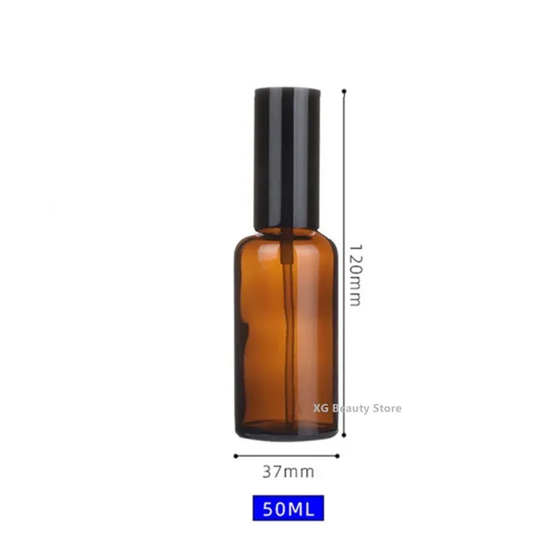 Vaporisateur rechargeable en verre ambré 30 ml, 50 ml et 100 ml 8