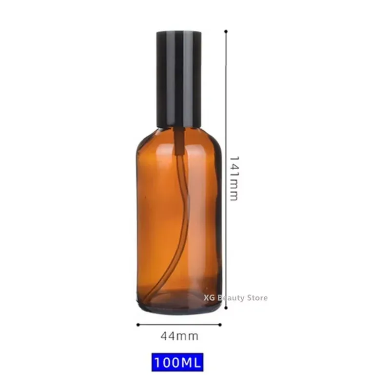 Vaporisateur rechargeable en verre ambré 30 ml, 50 ml et 100 ml 12