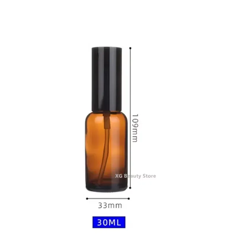 Vaporisateur rechargeable en verre ambré 30 ml, 50 ml et 100 ml 10