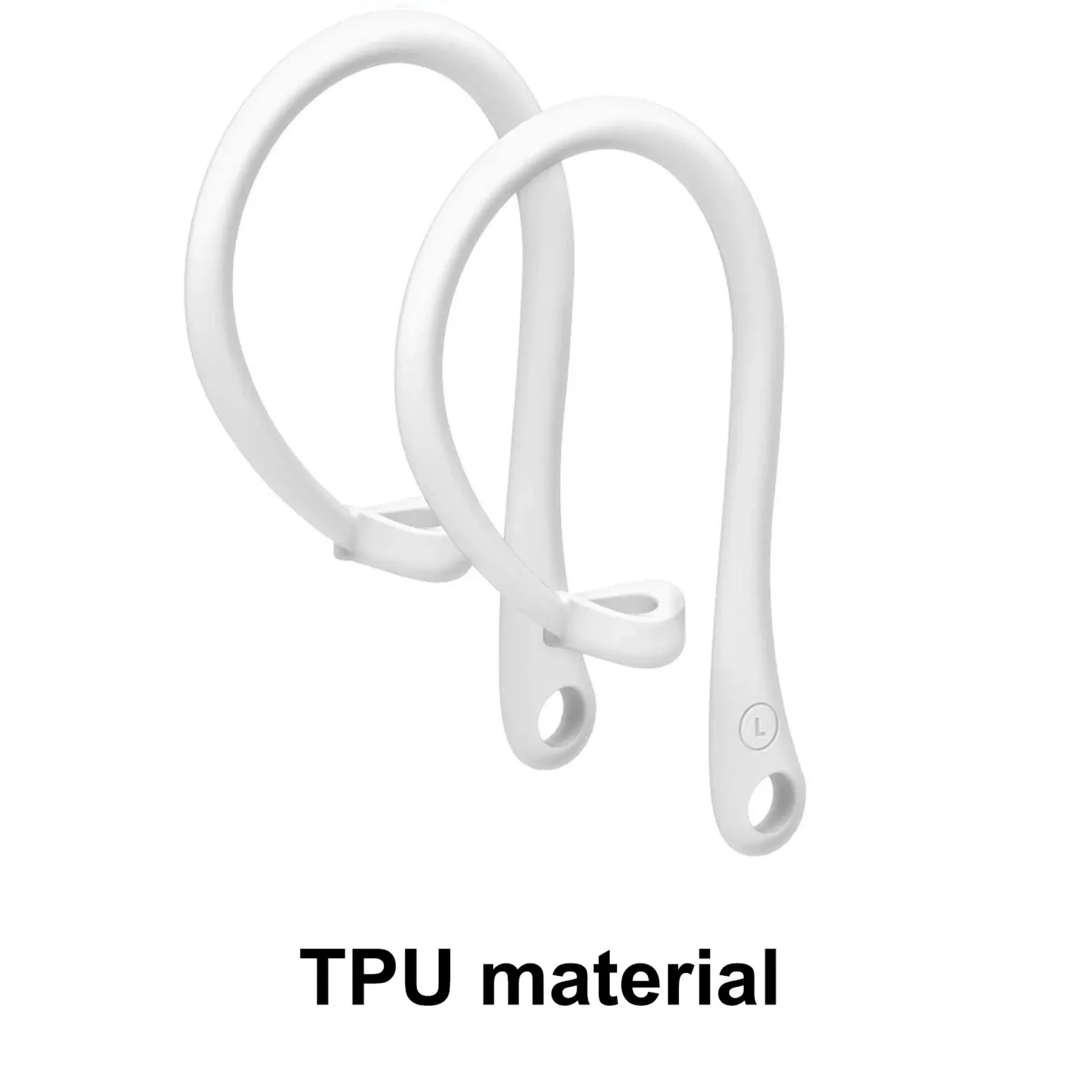 Crochet d'oreille de remplacement en silicone pour AirPods 1, 2 et Pro 3