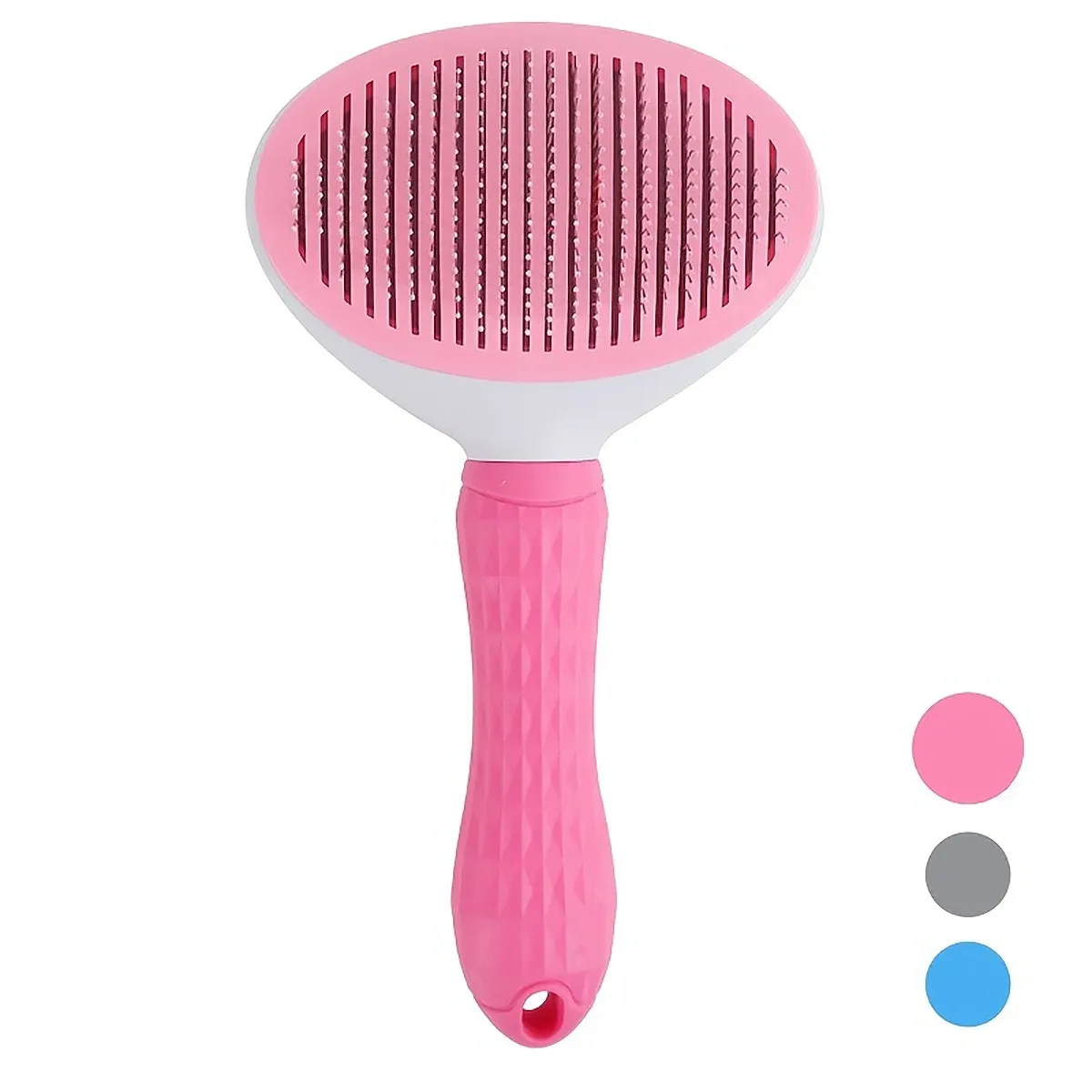 Peigne autonettoyant pour chiens et chats, brosse de toilettage anti-poils 11