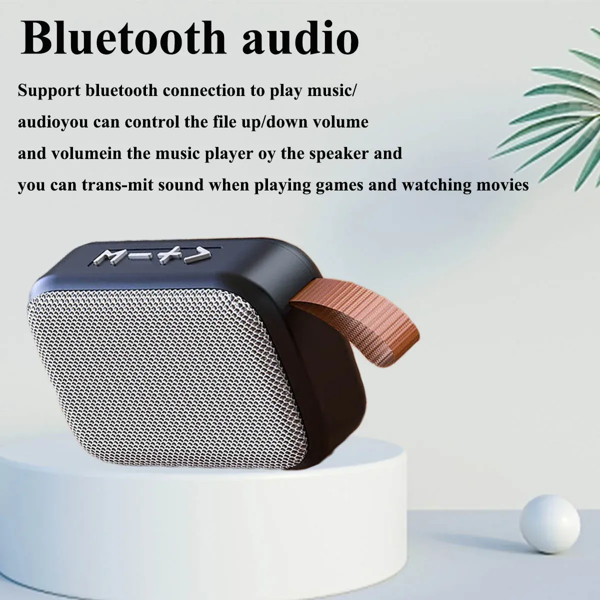 Enceinte portable Bluetooth Mini Oxford