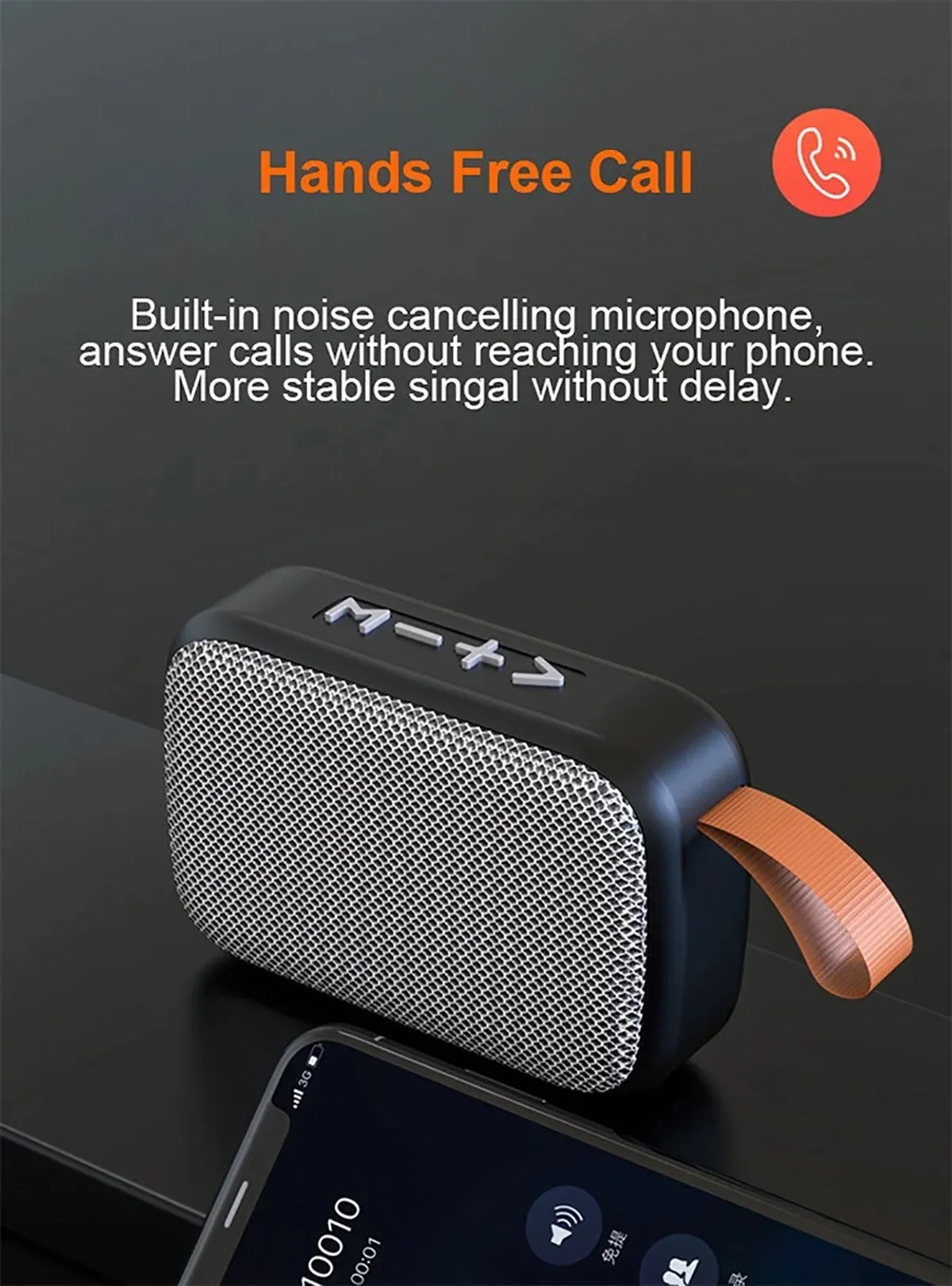 Enceinte Bluetooth portable en extérieur