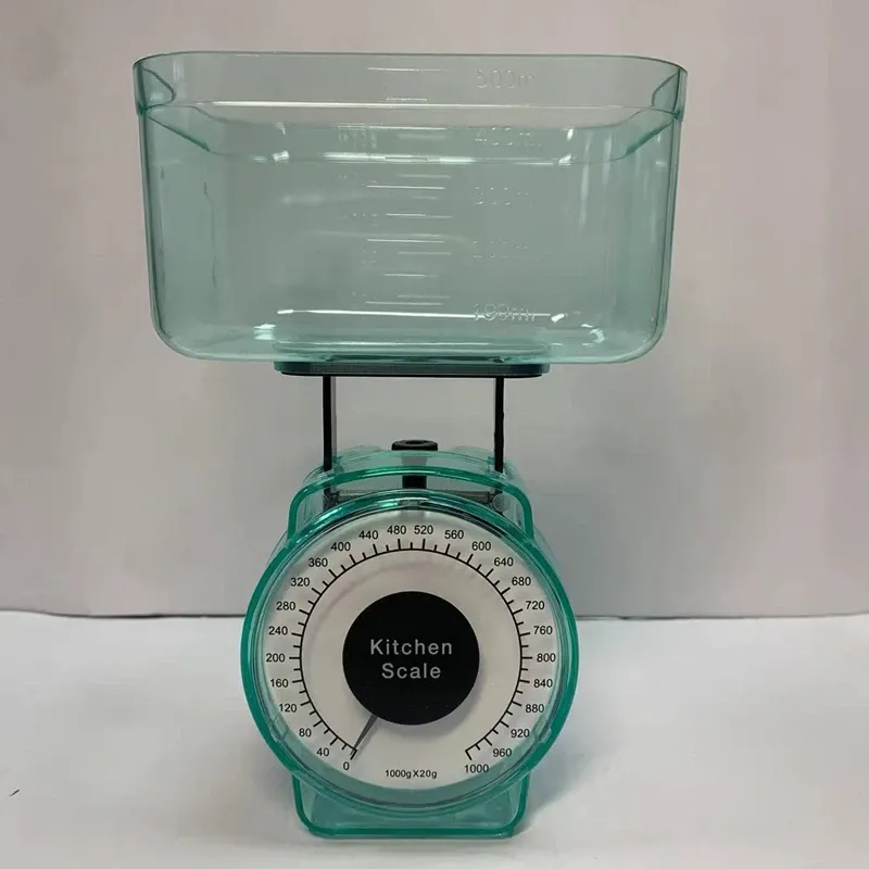 Balance à ressort pour cuisine, balance mécanique pour aliments et légumes, cadran de pesée 1 kg 10