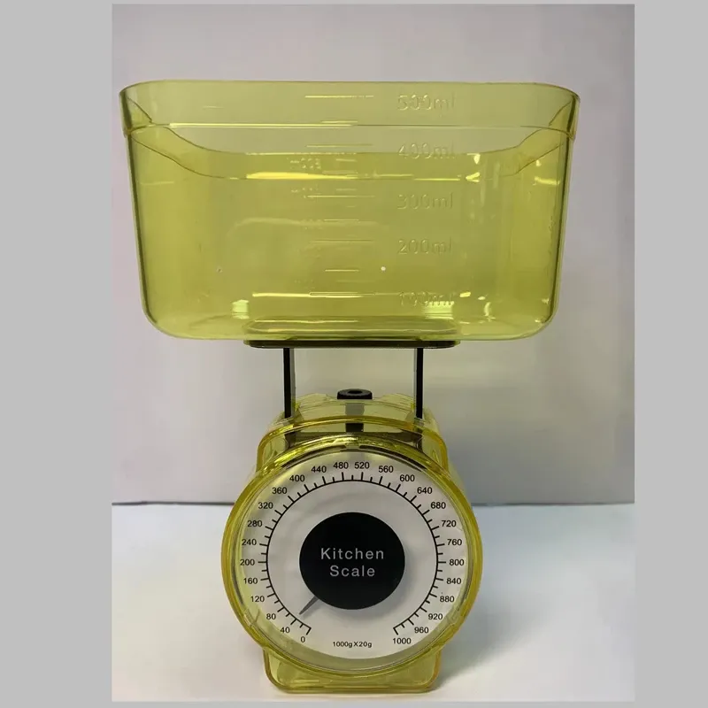Balance à ressort pour cuisine, balance mécanique pour aliments et légumes, cadran de pesée 1 kg 7