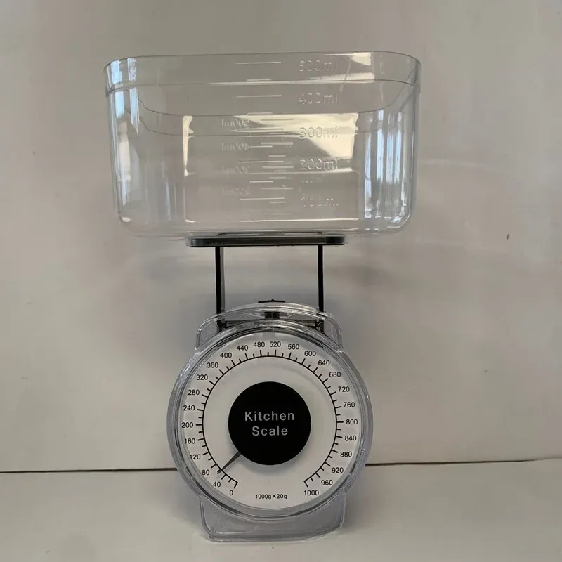 Balance à ressort pour cuisine, balance mécanique pour aliments et légumes, cadran de pesée 1 kg 8
