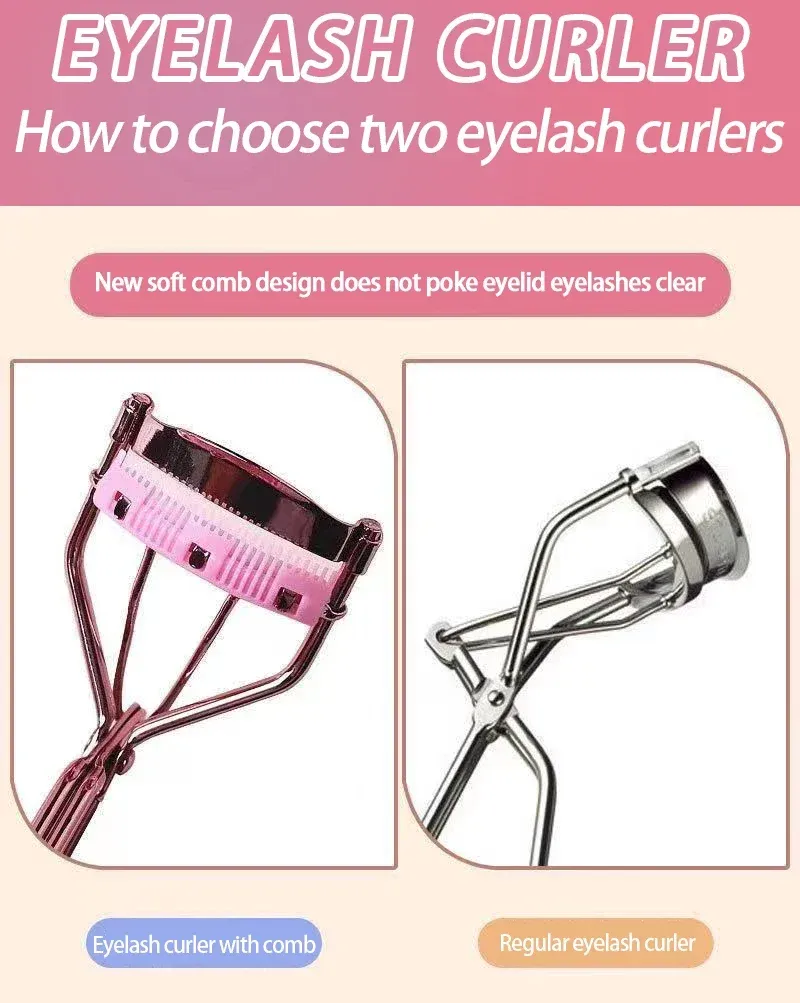 Recourbe-cils rose au quotidien
