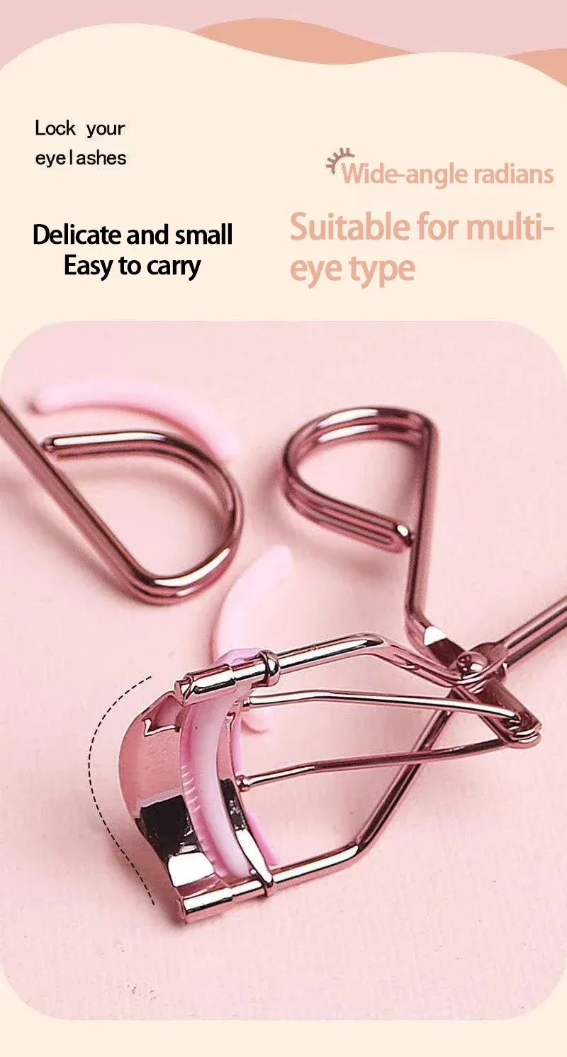 Recourbe-cils rose compact en situation
