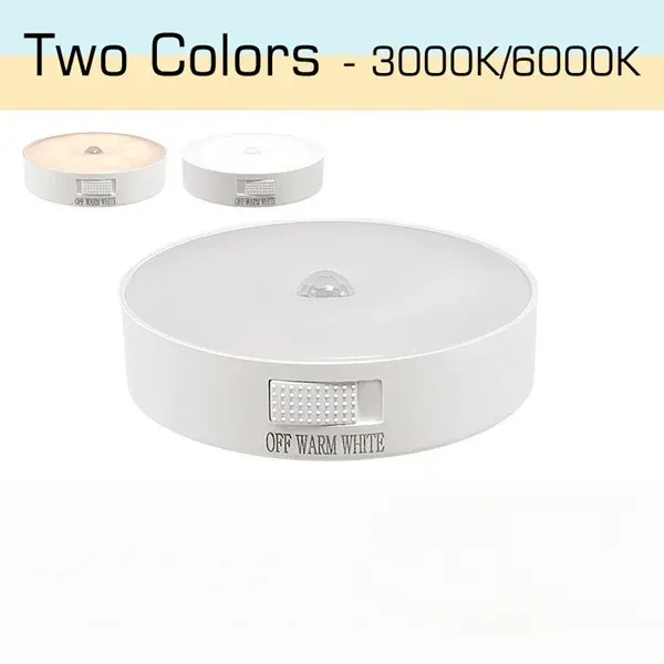 Veilleuse à détecteur de mouvement rechargeable par USB, lampe LED pour cuisine, chambre, escaliers, couloir et placard 7