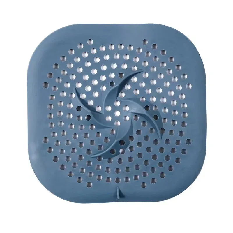 Couvercle de vidange de douche en silicone de 5,9 pouces avec ventouse, filtre à cheveux pour baignoire et évier 9