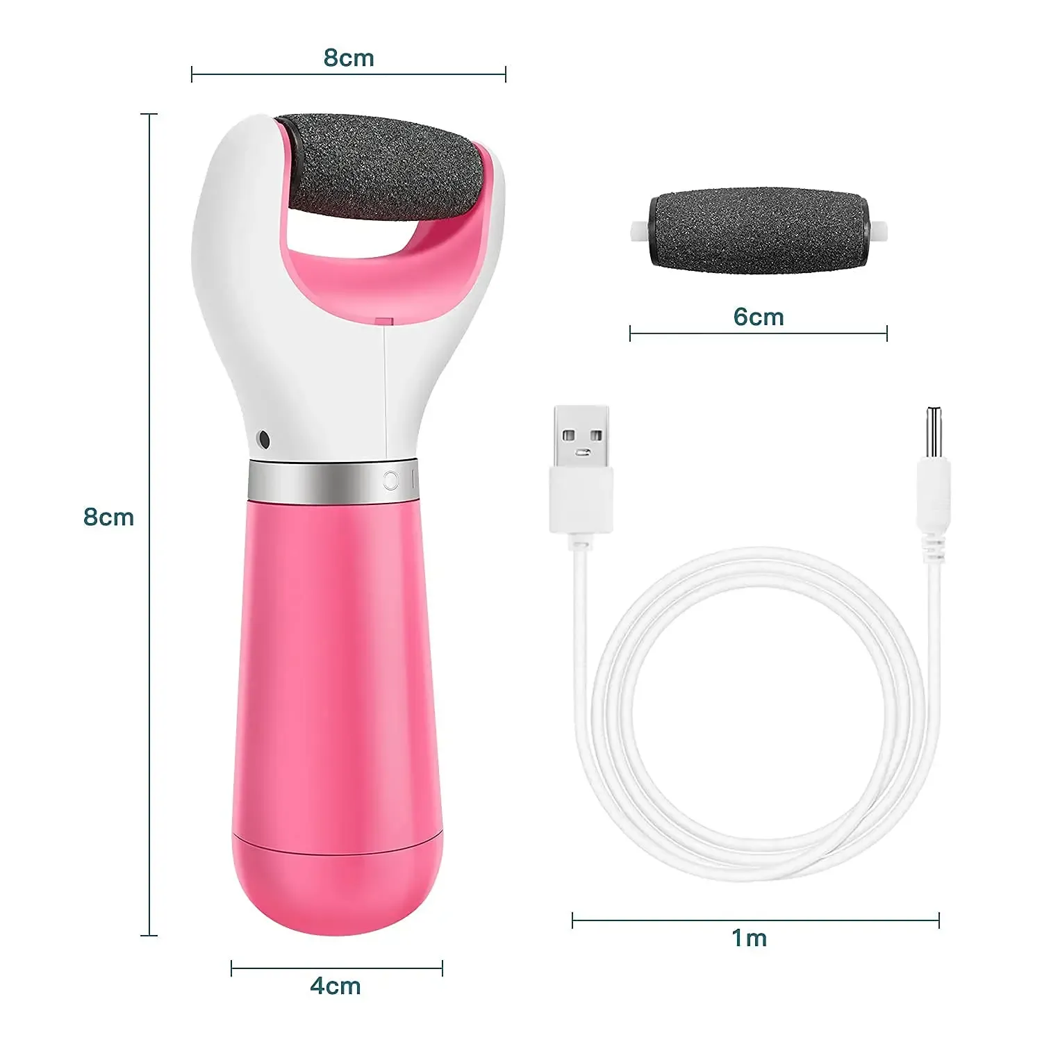 Lime électrique pour pieds, vue complémentaire
