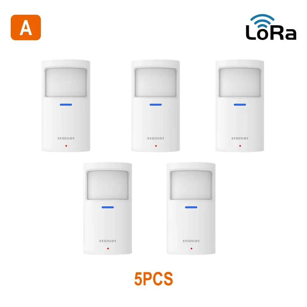 Système d'alarme de sécurité Staniot LoRa 7 pouces, WiFi et 4G, compatible Tuya, kit anti-intrusion, portée de transmission 500 m, sirène intégrée 12