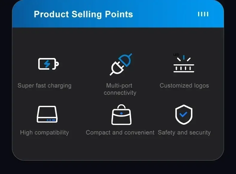 Hub USB Tesla installé dans la console centrale