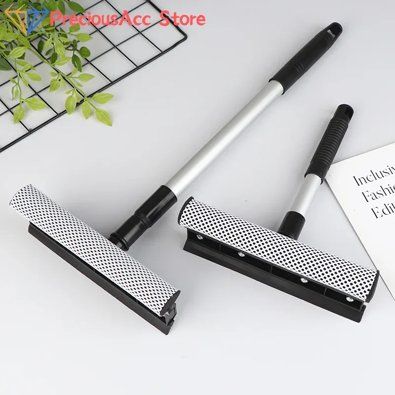 Raclette de nettoyage de vitres pour voiture à manche télescopique, brosse de nettoyage de vitres et outil d'entretien automobile 2