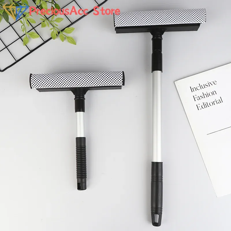 Raclette de nettoyage de vitres pour voiture à manche télescopique, brosse de nettoyage de vitres et outil d'entretien automobile 6