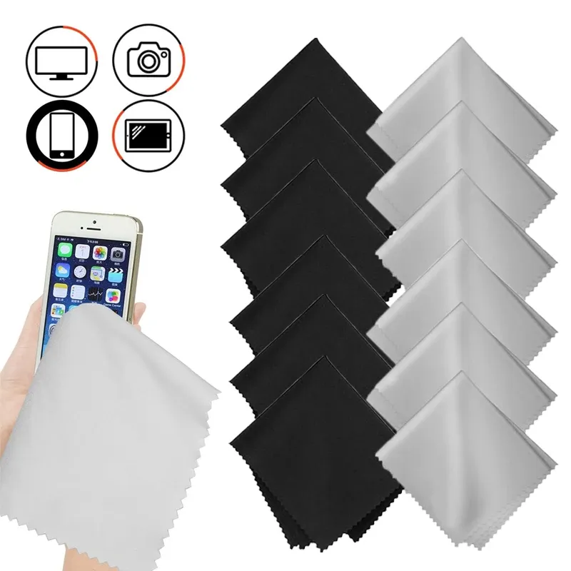 Chiffon de nettoyage en microfibre pour écran et objectif