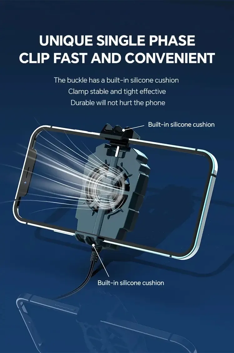 Ventilateur de refroidissement portable pour smartphone