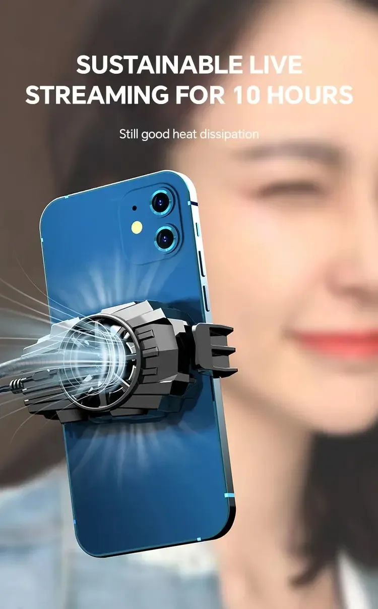 Ventilateur de refroidissement portable pour smartphone