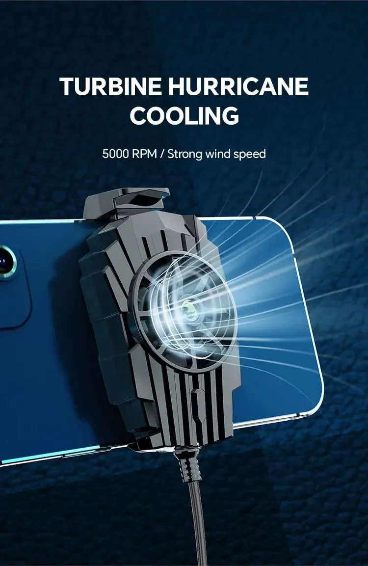 Ventilateur de refroidissement portable pour smartphone