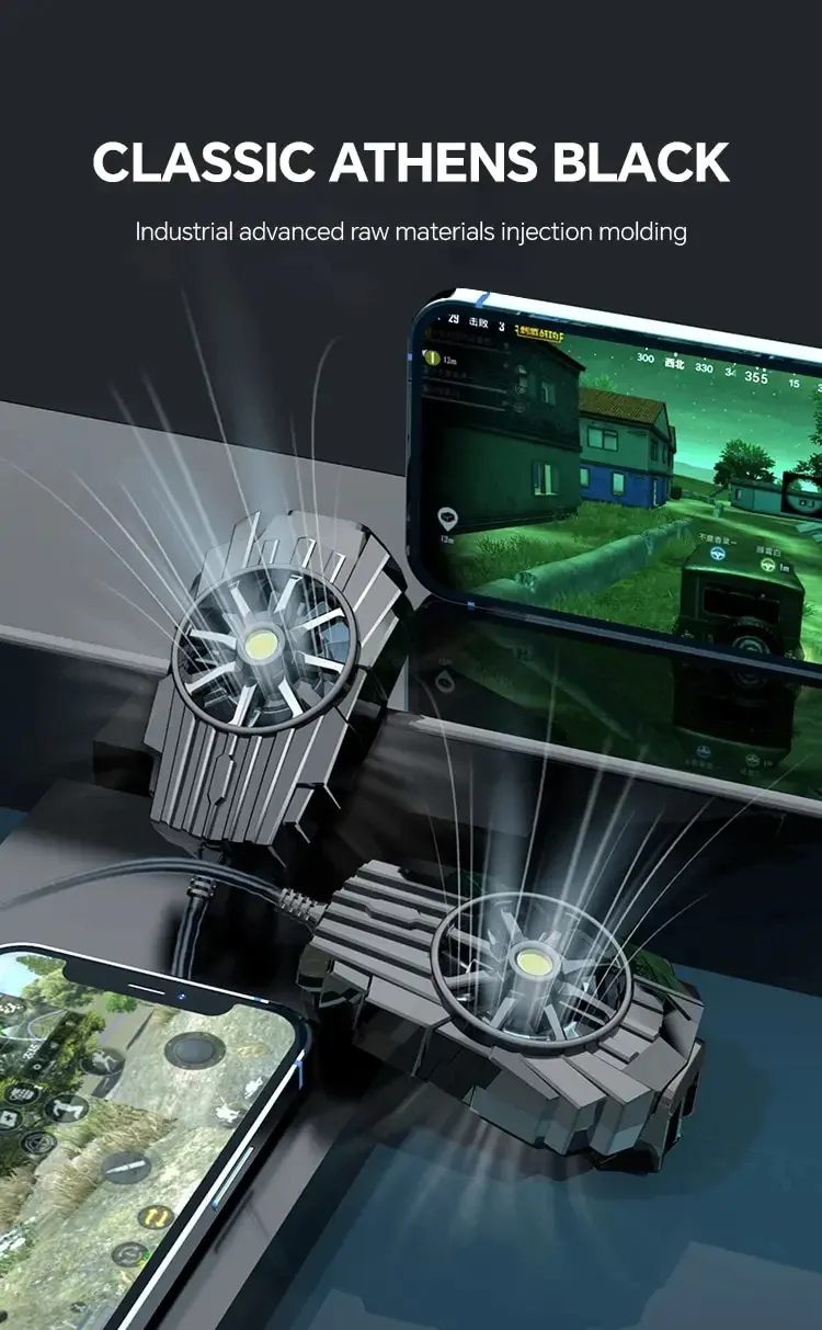 Ventilateur de refroidissement portable pour smartphone