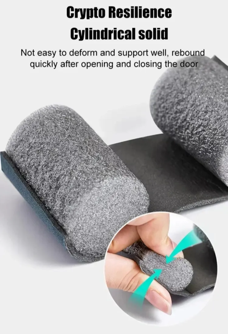 Joint d'étanchéité flexible pour sous-porte, mise en situation